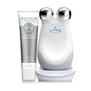 Nuface Trinity Facial Trainer + 10 Ounce Hydrating Aqua Gel